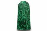 Tall Polished Malachite Tower - DR Congo #321143-1